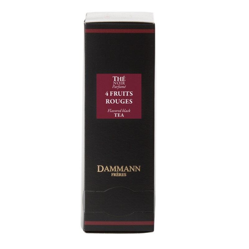 Dammann® Черен чай – 4 Червени плода – 24 сашета - ariete.bg