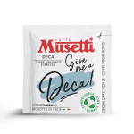Пакет Кафе дози Musetti Deca Безкофеиново – ESE подове 18 бр кафе с надпис Musetti.