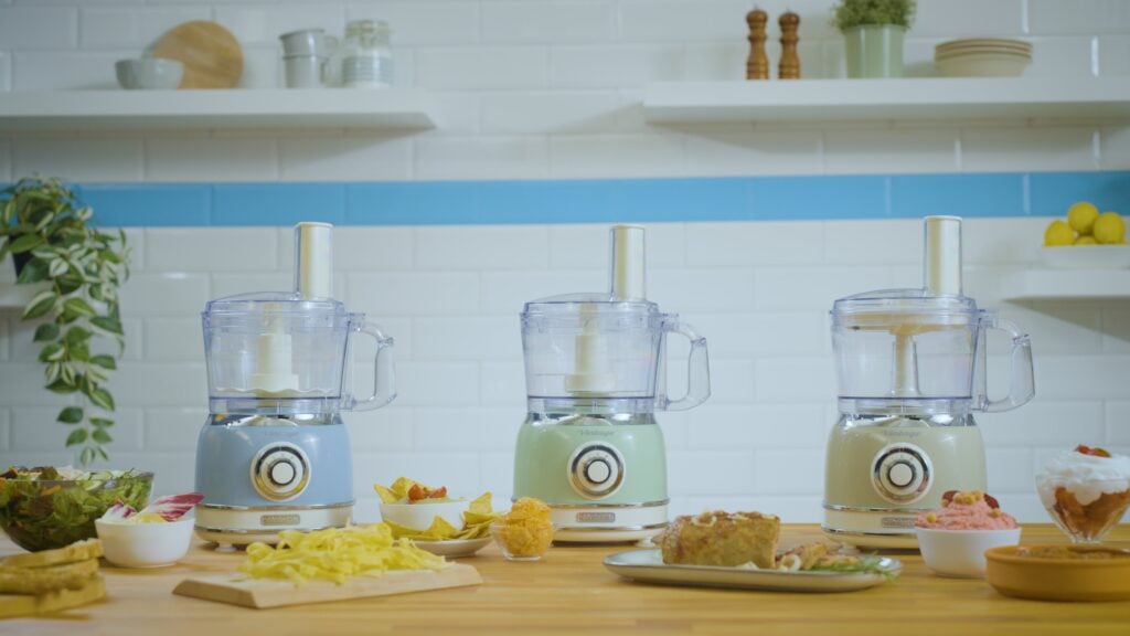 Многофункционален кухненски робот Ariete Vintage с мощен 1000 W мотор